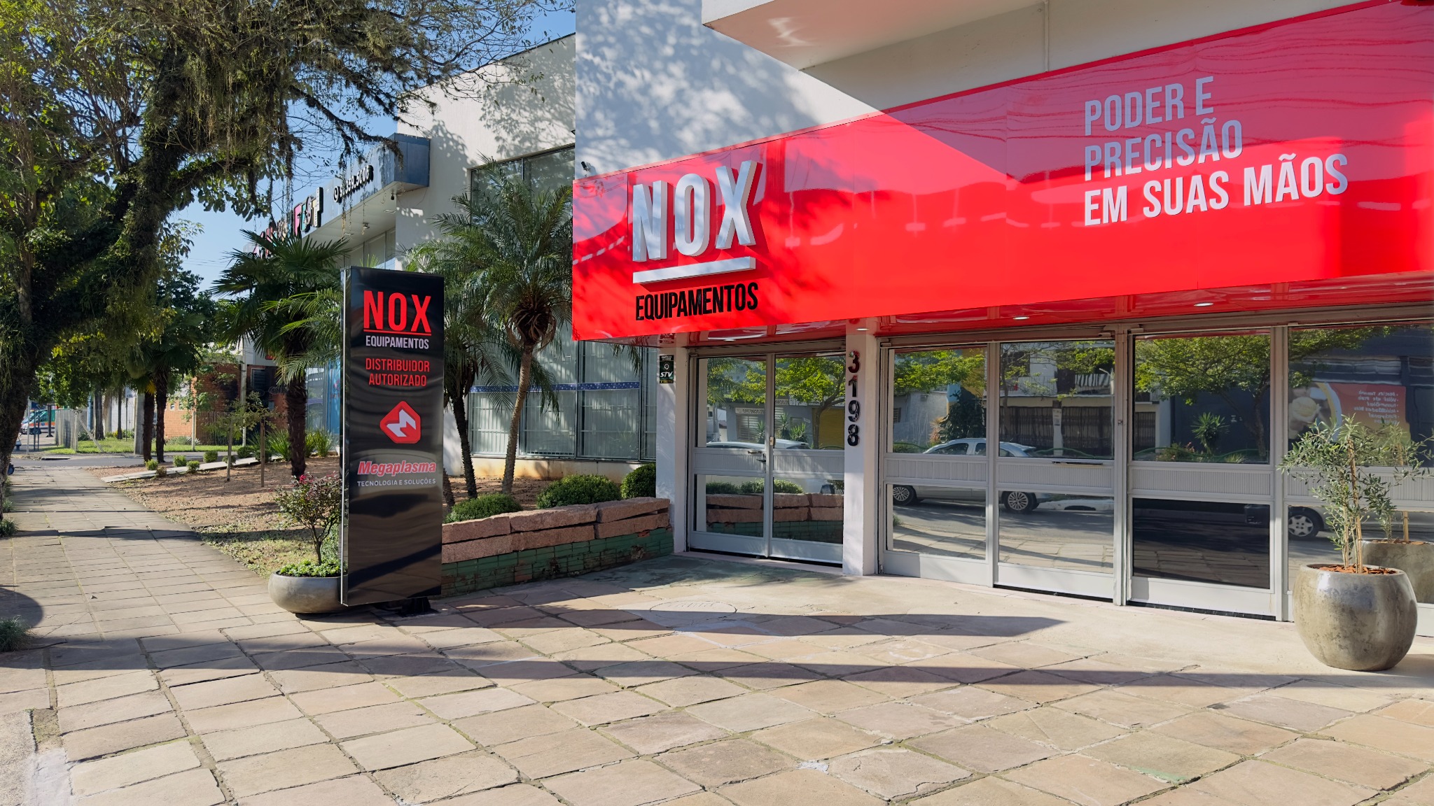 Fachada da NOX Equipamentos